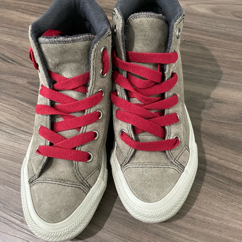 Converse suede high tops